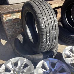 275/55r20 Goodyear Eagle tires