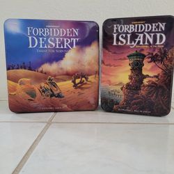 2 Games - Forbidden Island and Forbidden Desert