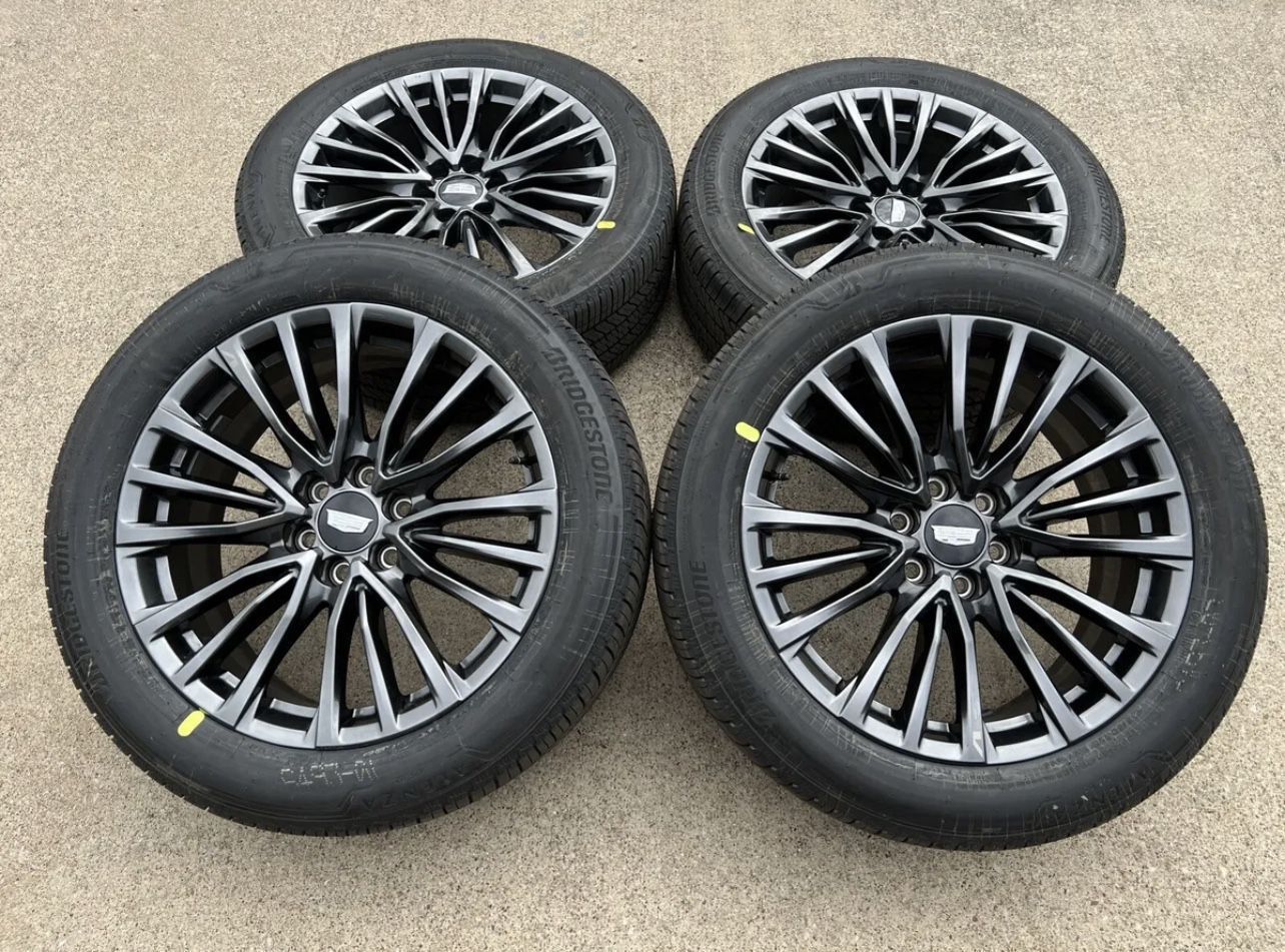 22” Cadillac Escalade V Wheels Rims Tires Factory OEM 2024 for Sale in ...