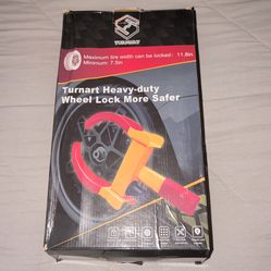 Turnart heavy-duty wheel lock
