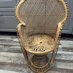 Two Peacock Chairs