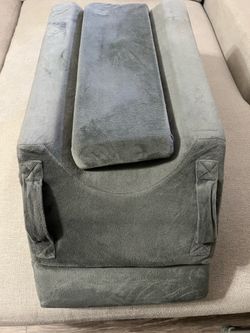 Leg Recovery Pillow and 2 sets of crutches with pads