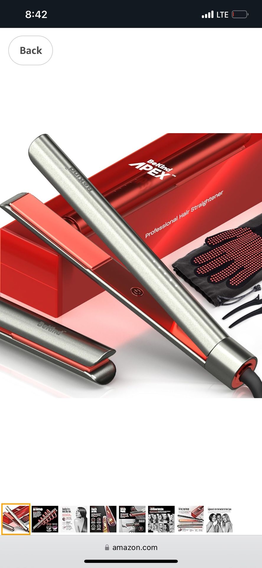 Be kind Apex Straightener