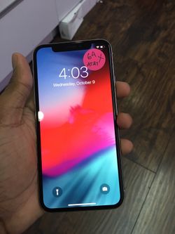 iPhone X 64GB AT&T Excellent Condition With Free Charger