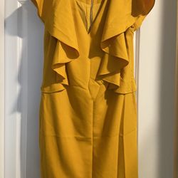 Gold Gabrielle Union Colection Dress