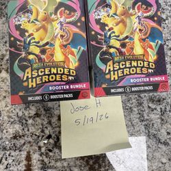 Ascended Heroes Booster Bundle