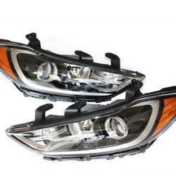  2017 2018 Hyundai Elantra Left&Right Headlamps Halogen 2pcs

