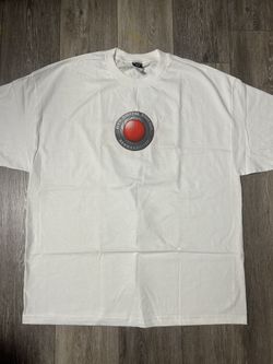 VINTAGE “red Digital Mysterium” Baggy Y2k Shirt