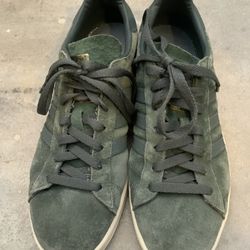 Green Suede Adidas