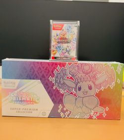Pokemon Prismatic Super Premium & Booster Bundle