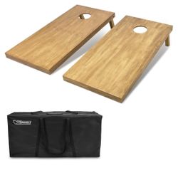 Go Sports Cornhole Game Set With Bean Bags 