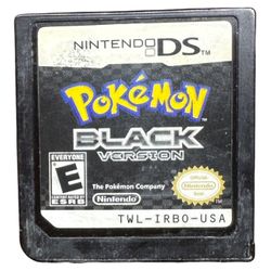 Pokemon Black Ds Cart Only 