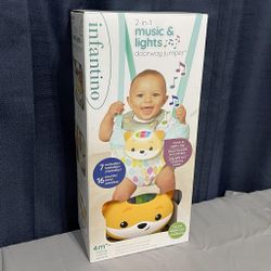 Infantino 2-in-1 Music & Lights Doorway Jumper