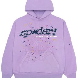 Sp5der Purple Hoodie/sweatpants