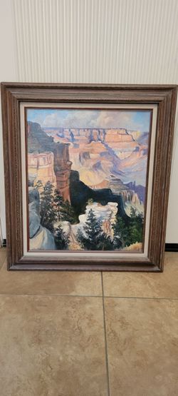 Hand painted picture