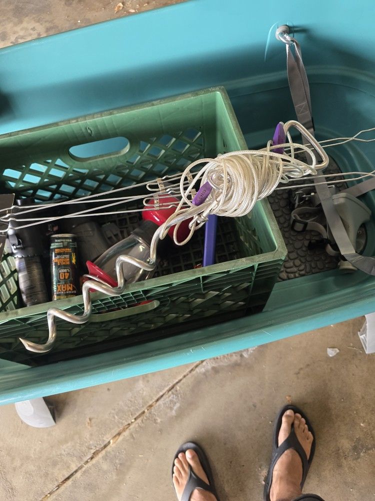 Dog Leash Anchor With Cable