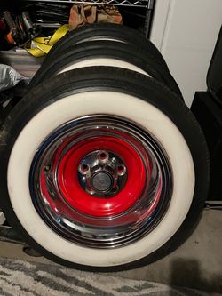Chevy C10 rims and Coker tires