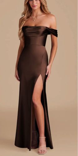 Brown dress