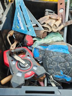 Box with tools