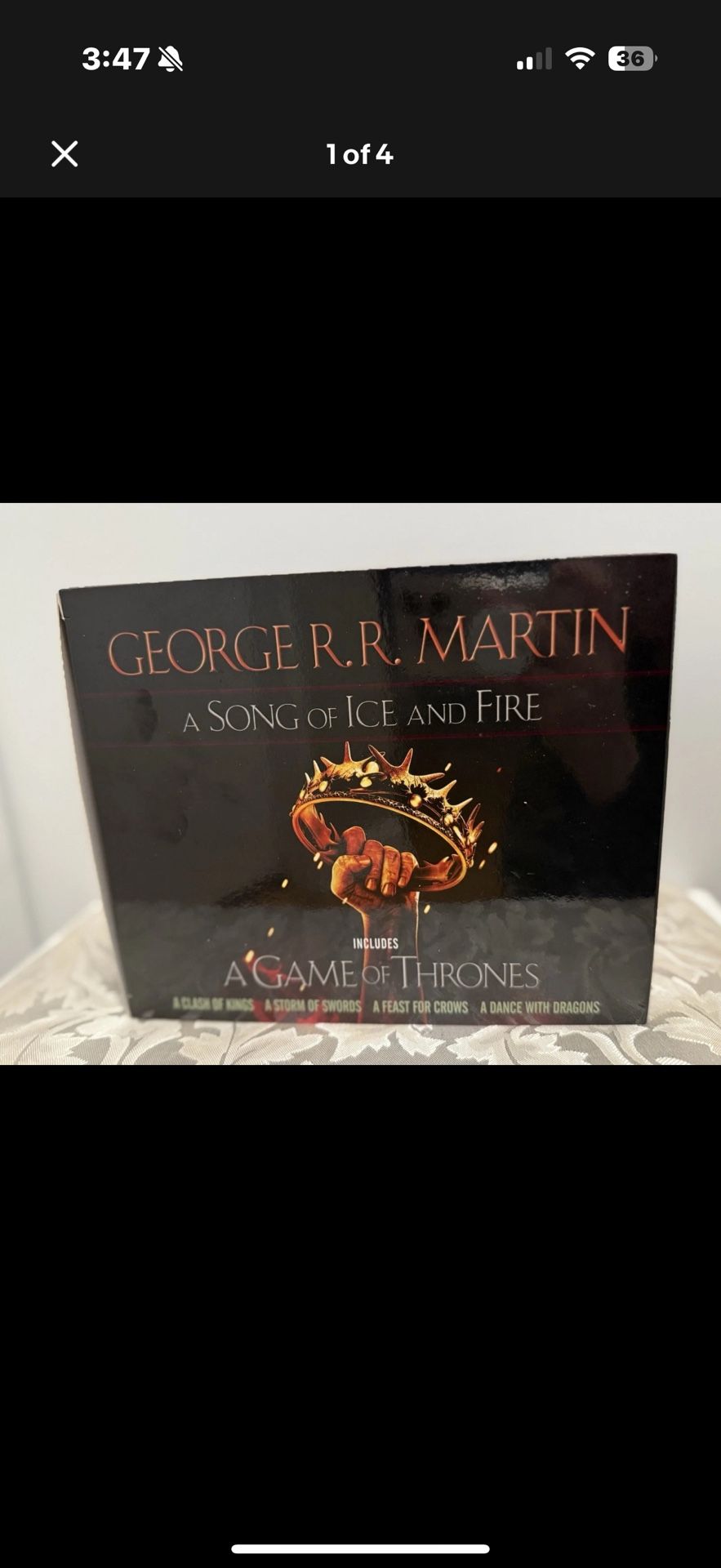 A Song Of Ice And Fire A Game Of Thrones Paperback Book Series