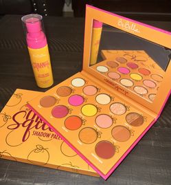 BeBella Orange Palette And Setting Spray Set