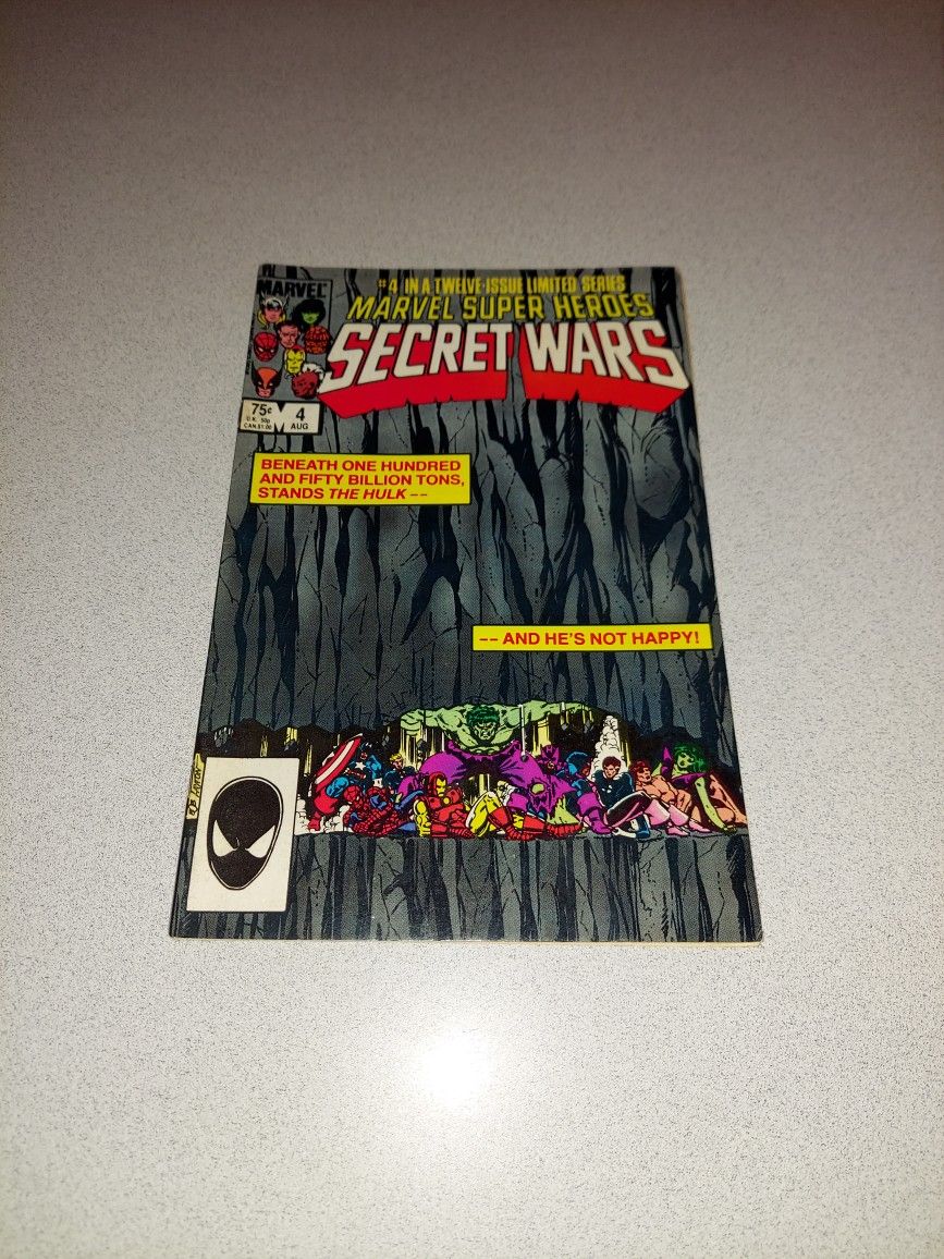 1984 MARVEL SUPER HEROES SECRET WARS #4 COMIC