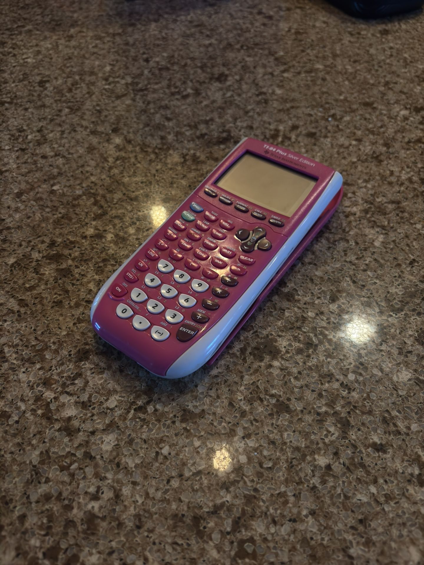 TI-84 Silver Edition Graphing Calculator