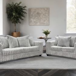 Very Soft Sofa And Loveseat 