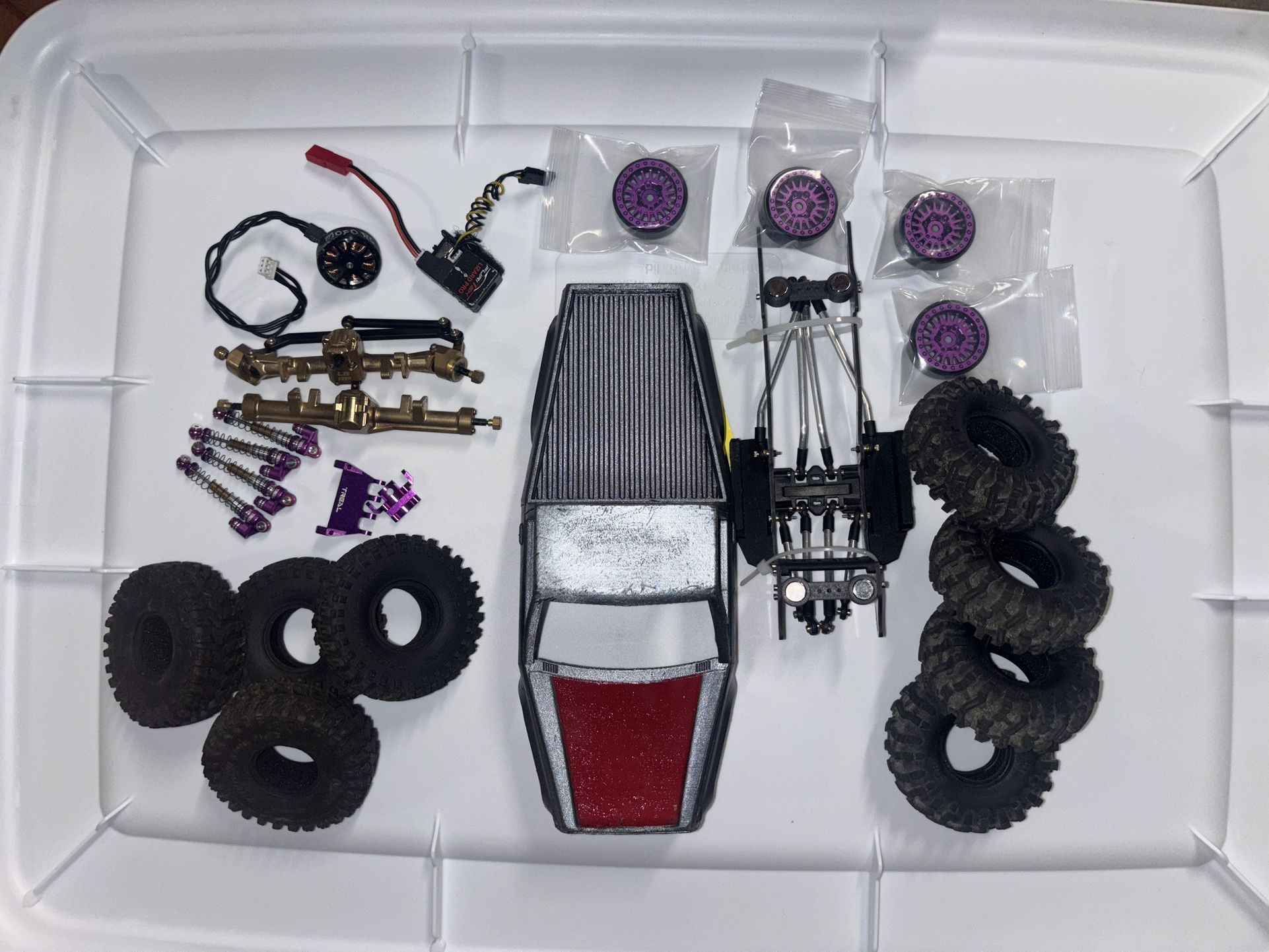 Scx24 Flub LGRP Mofo Treal Furitek Parts Lot