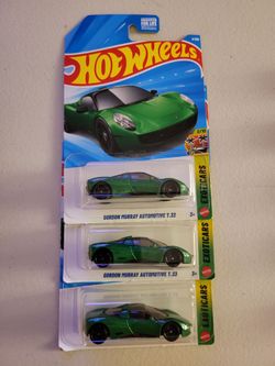 Hot Wheels Gordon Murray Automotive T.33 – Lot of 3