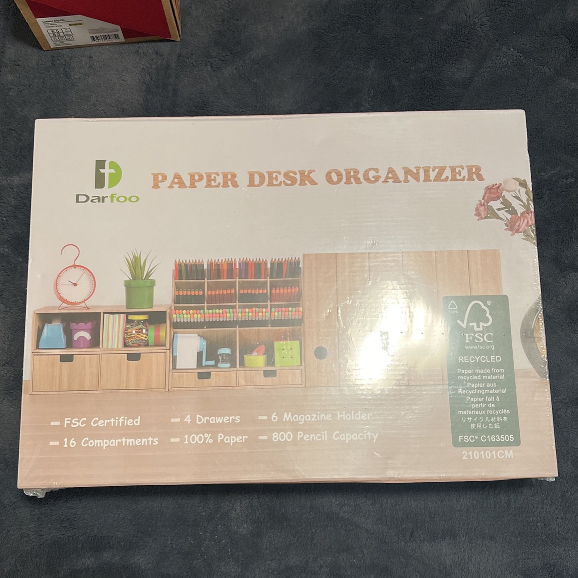 Paper Desk Organizer