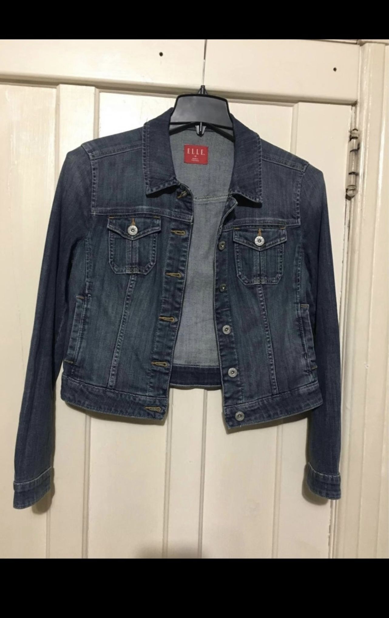 ELLE Women’s jeans jacket size M