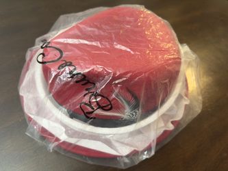 Bruno Capelo "Princeton" Red/Black Wool Fedora Hat – Size Large