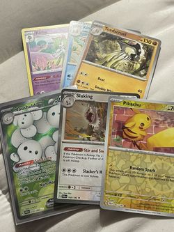 Pokemone Cards Pack 15 Cards In A Pack