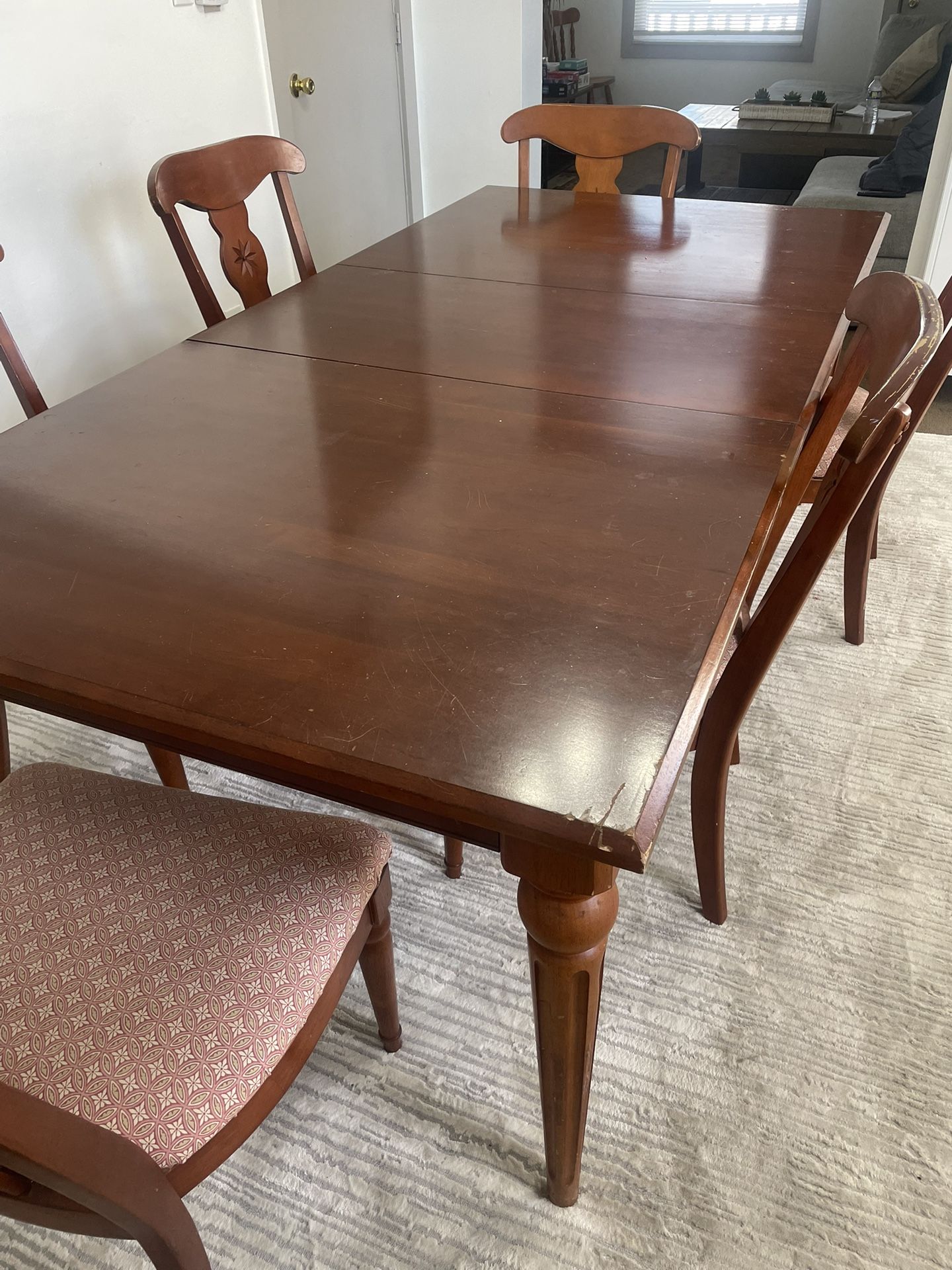 Large Solid Wood Kitchen table