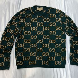 Gucci GG Wool Sweater Size XL