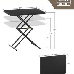 Foldable Table Height Adjustable 