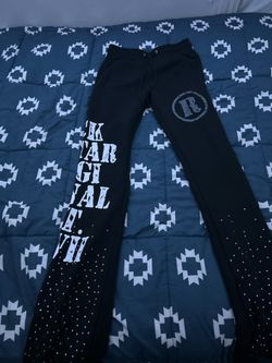 Rockstar Originals Stacked Flare Sweatpants Size Medium – Y2K Streetwear