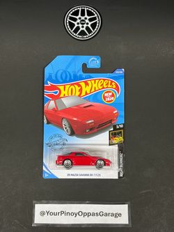 Hot Wheels - Nightburnerz #3/10 - Red 1989 ‘89 Mazda Savanna RX-7 FC3S (GHB56)