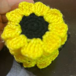 G girasoles, Tejidos O Crochet 