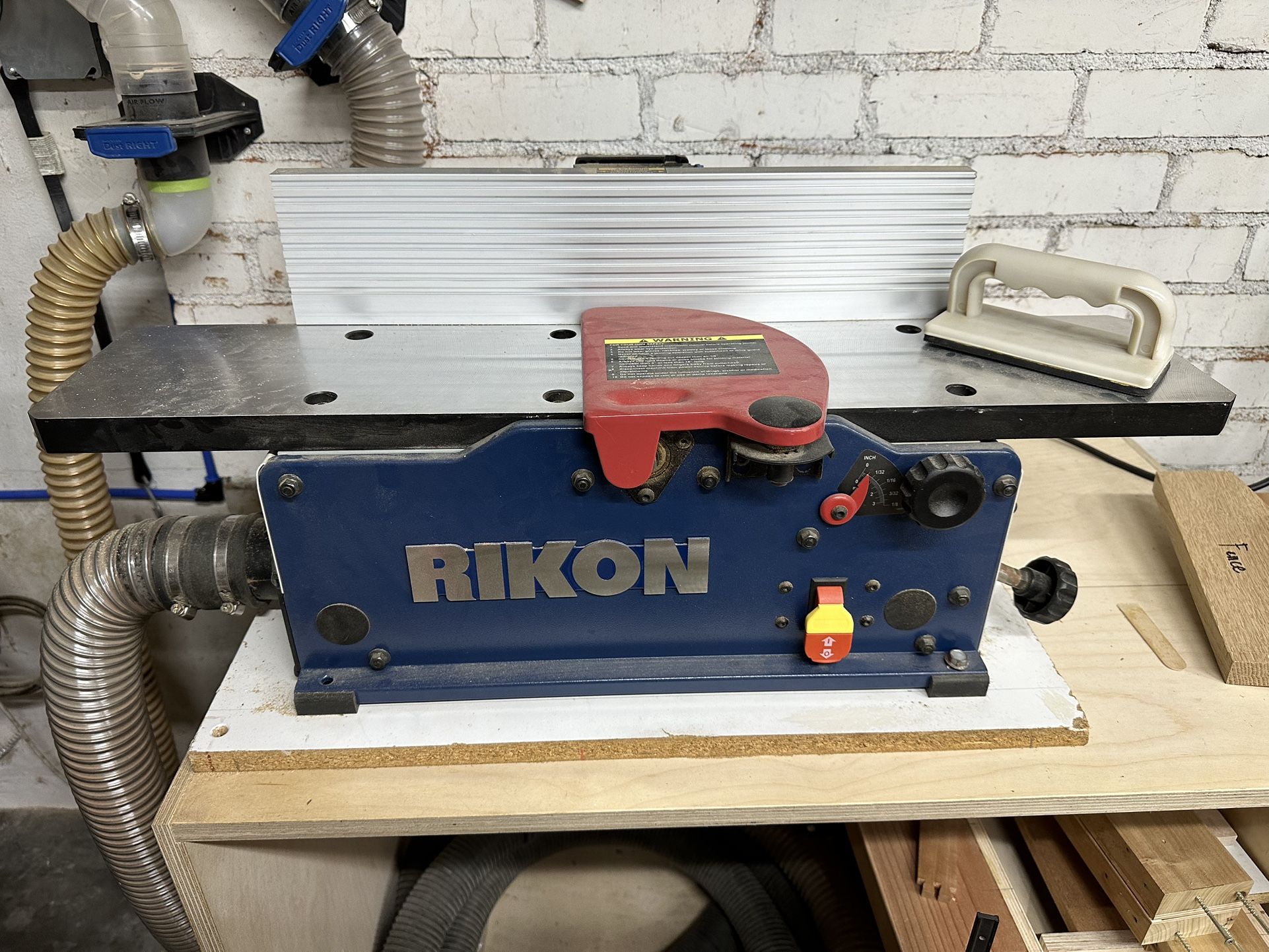 Rikon 6 Inch Benchtop Jointer Model 20-600H