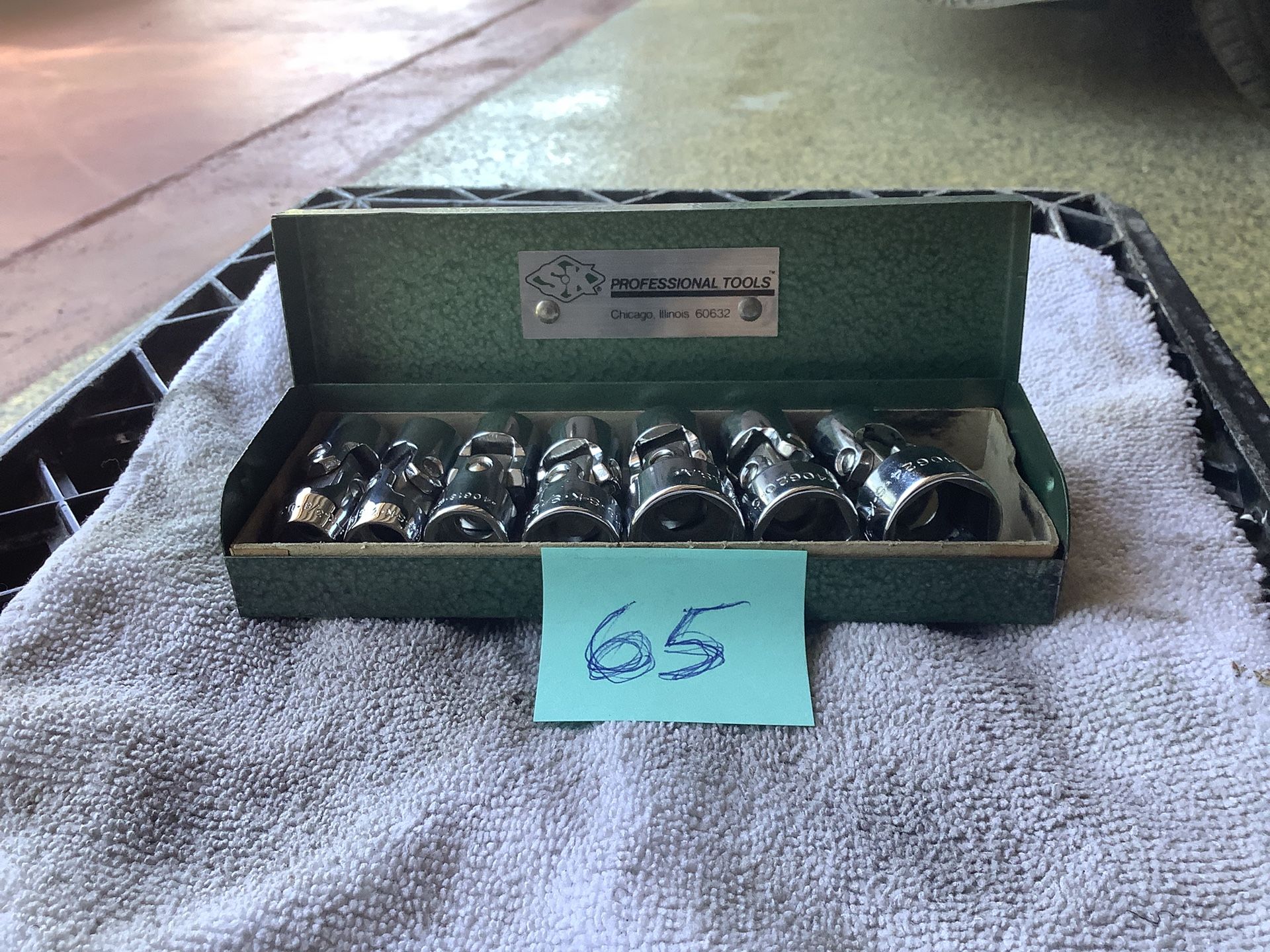 SK 7 Pc. Swivel Socket Set.