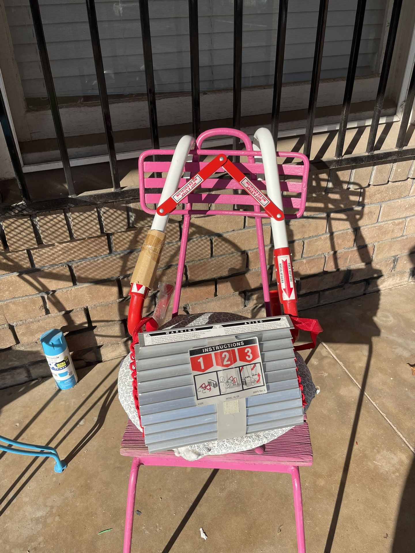 2nd Story Fire Escape Ladder Never Used