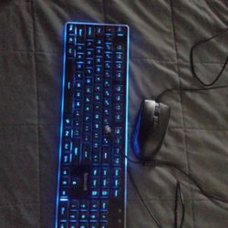 Brand (Redragon) color Changing Key Board  And Color Changing Mouse $30 Obo
