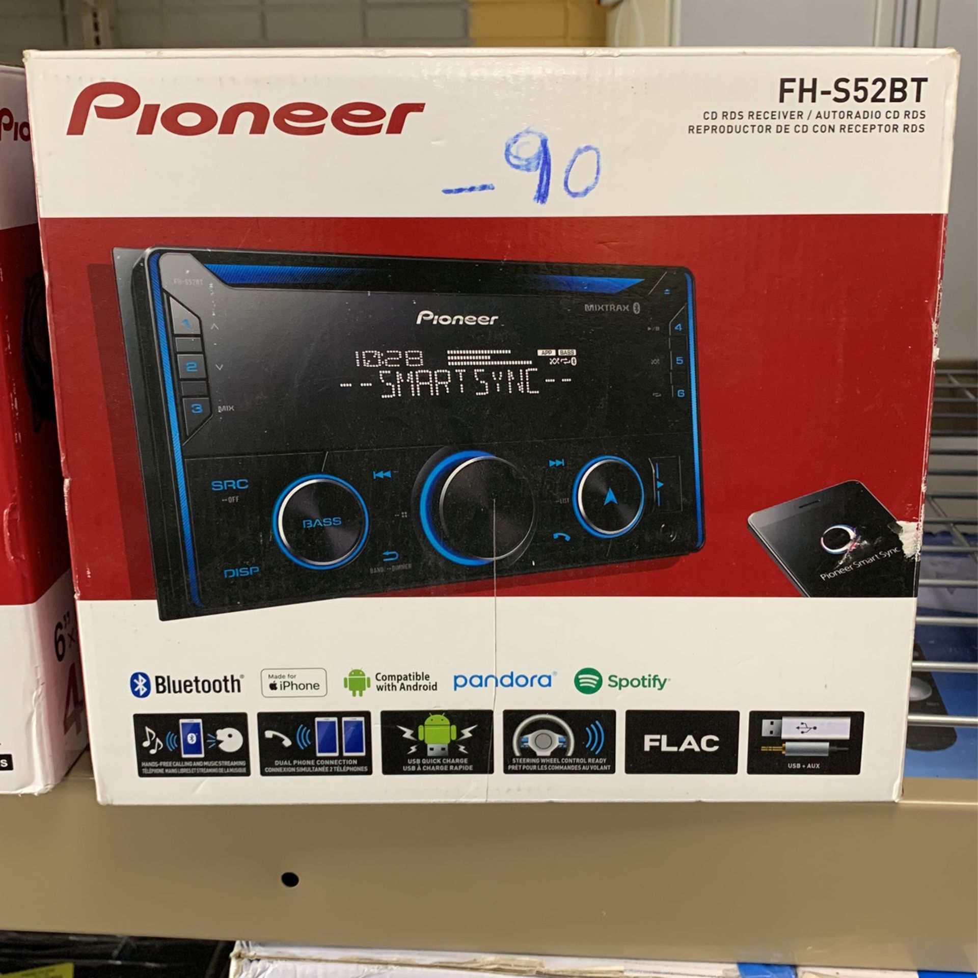 Bluetooth Pioneer CD RDS Receiver/AutoRadio CD  RDS
