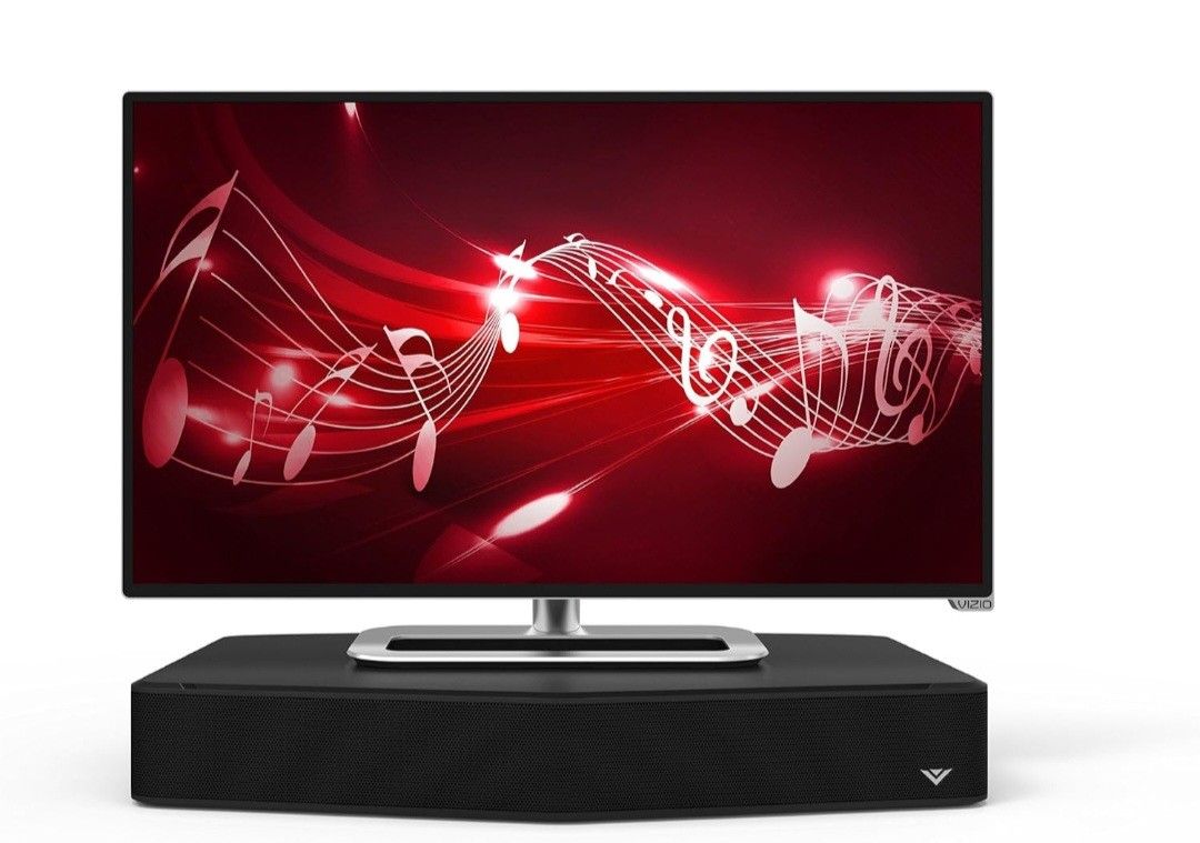 VIZIO S2121w-D0 2.1 21" Sound Stand with Integrated Subwoofer , Soundbar. Power Cable Included. No Original Box Or Remote