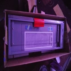 Stainless And Glass Range Hood 