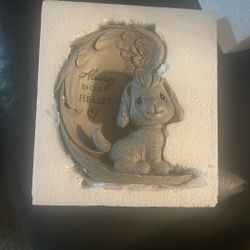 Dog memorial stone
