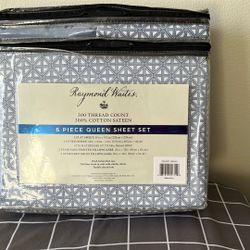 Brand New Raymond Waites 6 Piece Queen Set