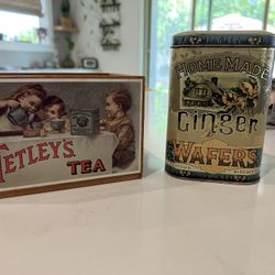 Two Vintage Containers 
